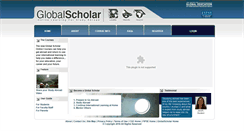 Desktop Screenshot of globalscholar.us